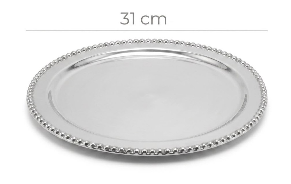 PLATO BASE PERLAS GUANAJUATO 31 CM *